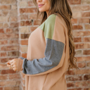  Amirah Drop Shoulder Henley Top