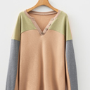  Amirah Drop Shoulder Henley Top