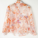  Amiyah Balloon Sleeve Loose Shirt