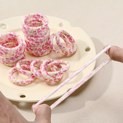 Amora Flamingo Elastic Hair Tie