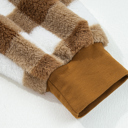  Amora Sherpa Loose Knit Cardigan