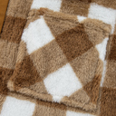  Amora Sherpa Loose Knit Cardigan