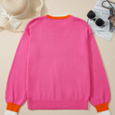  Anahi Drop Shoulder Knit Sweater