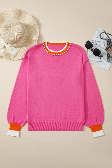 Anahi Drop Shoulder Knit Sweater
