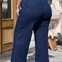  Analeia Wide Leg Casual PLUS Jeans