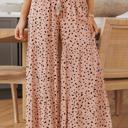  Analia Leg Dalmatian Palazzo Pants