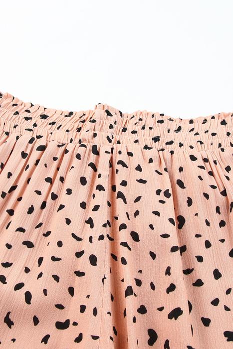 Analia Leg Dalmatian Palazzo Pants