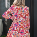  Analia Long Sleeve Mini Dress