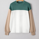  Anava Ribbed Knit Baggy Sweater