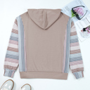  Anaya Colorblock Patchwork Baggy Hoodie