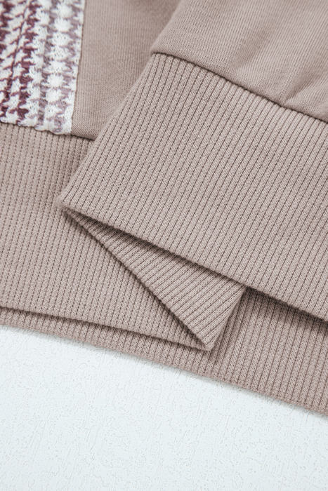 Anaya Colorblock Patchwork Baggy Hoodie