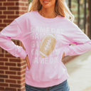  Andi Rugby Print Casual Sweatshirt