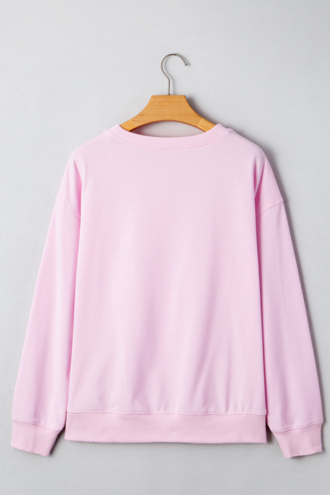 Andi Rugby Print Casual Sweatshirt