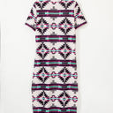  Andie Western Aztec Long T-shirt Dress
