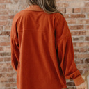  Andrea Drop Shoulder Casual Shacket