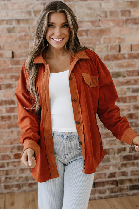 Andrea Drop Shoulder Casual Shacket