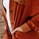  Andrea Drop Shoulder Casual Shacket