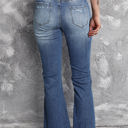  Angelina Distressed Flare Jeans