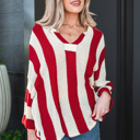  Anika Colorblock Bracelet Sleeve Sweater