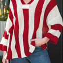  Anika Colorblock Bracelet Sleeve Sweater