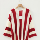  Anika Colorblock Bracelet Sleeve Sweater