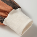  Anika Seam Patchwork top Long Sleeve Top