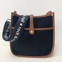 Black Black Strap Anna Courier | Choose Your Strap