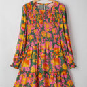  Anna Smocked Ruffled Mini Dress