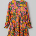  Anna Smocked Ruffled Mini Dress