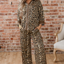 Brown Small Annabelle 3 4 Sleeve Shirt