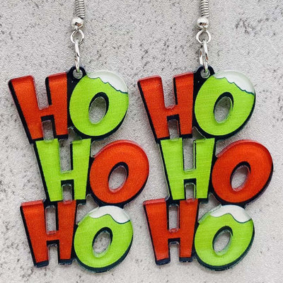 Annabelle Ho Dangle Christmas Earrings