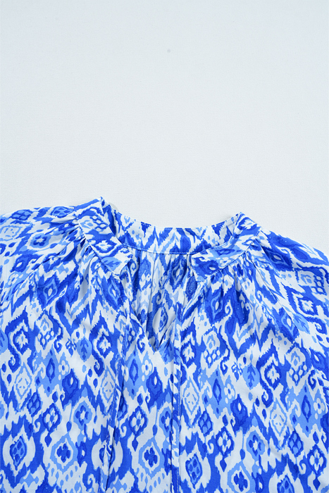 Anne 4 Sleeve Tied Blouse