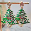  Anne Star Christmas Tree Earrings
