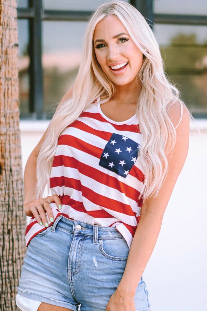 Anne Stars & Stripes Tank Top