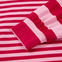  Annika Shoulder Patchwork Sleeve Pullover