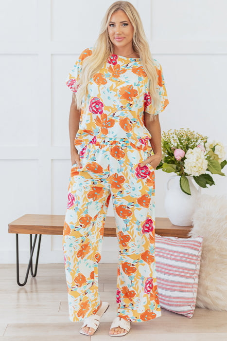 Anya Floral 2 Piece Set