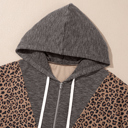  April Collar Zip Hooded Pullover