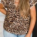  Arabella Ruffled Short Sleeve PLUS Blouse