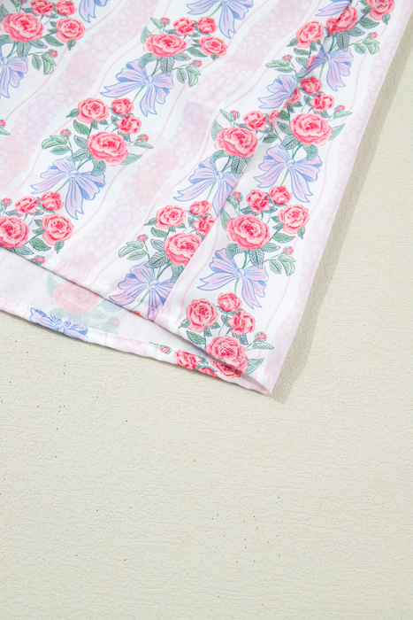 Araceli Ruffled Half Sleeve Shirt