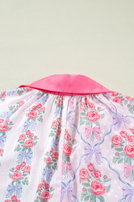 Araceli Ruffled Half Sleeve Shirt