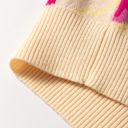  Aria Colorblock Balloon Sleeve Sweater