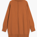 Gold Flame Medium Aria Drop Shoulder Loose Sweater