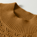  Aria Edge Balloon Sleeve Sweater