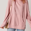 Aria High Low Oversized Hoodie