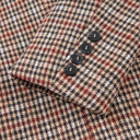  Aria Houndstooth Lapel Collar Blazer