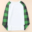  Aria Plaid Long Sleeve Sweatshirt