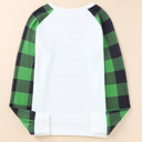  Aria Plaid Long Sleeve Sweatshirt