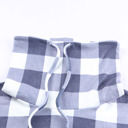  Aria Plaid Patchwork Cowl Sweatshirt