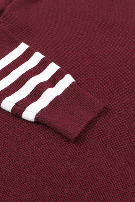 Aria Sleeve Plain Knit Sweater