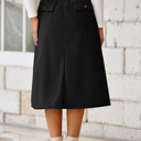  Arianna High Waist Midi Skirt